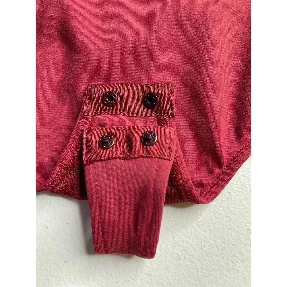 Intimately by Free People Must be love bodysuit wine size S - Picture 9 of 10